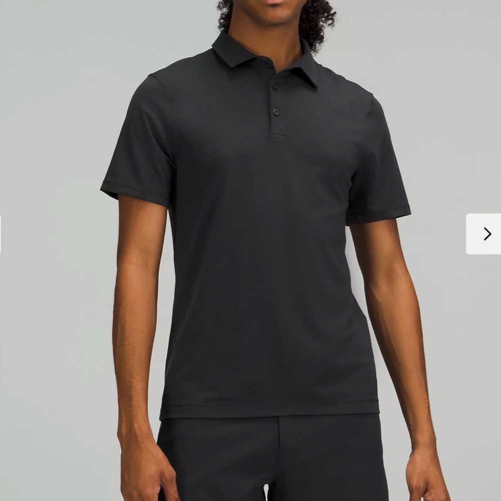 LuluLemon Evolution Short Sleeve Polo Shirt Men's Large